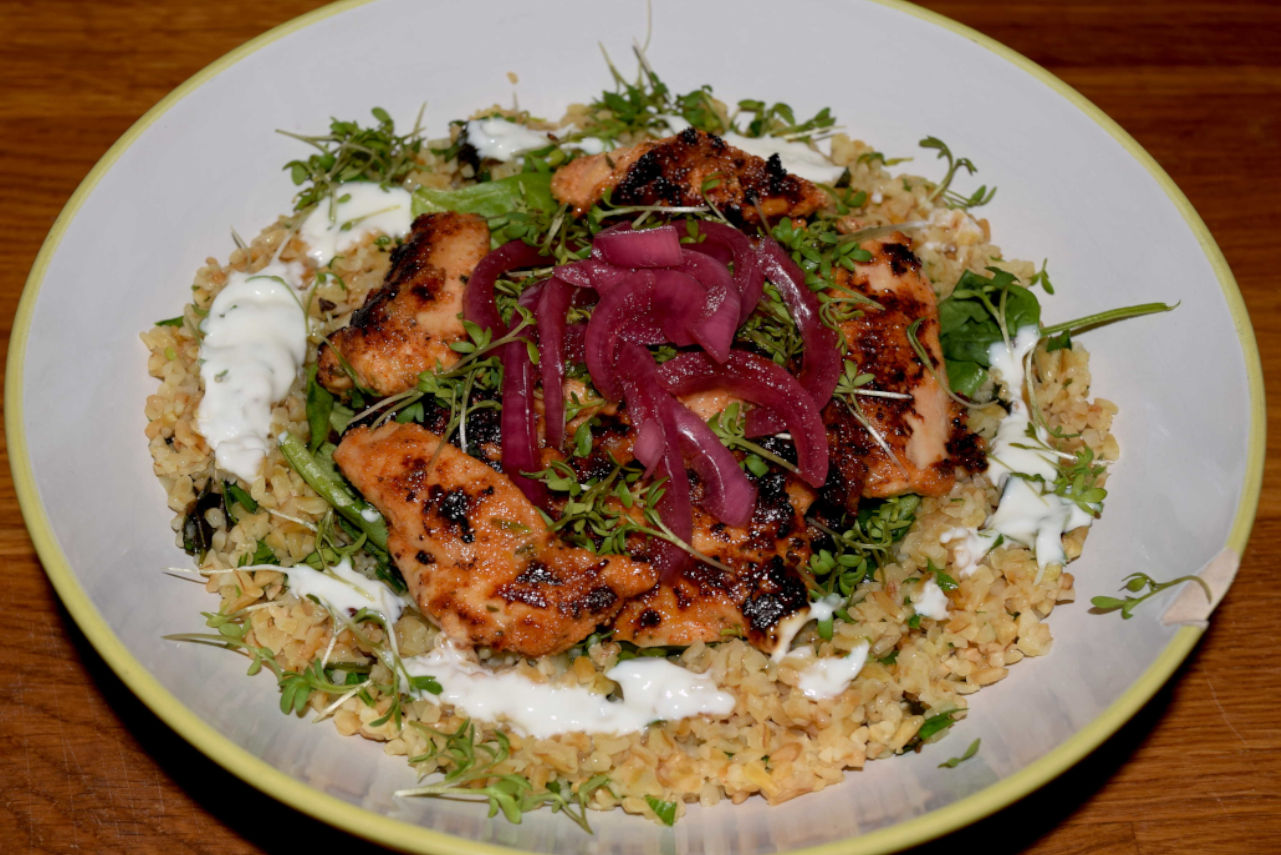 Bulgur Joghurt Chicken